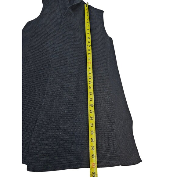 Cashmere Charter Club Luxury Womens Small Sleeveless Long Open Vest Sweater - Picture 11 of 16